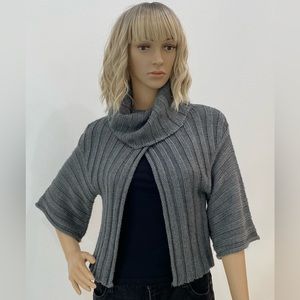Bebe Grey Knit Sweater
